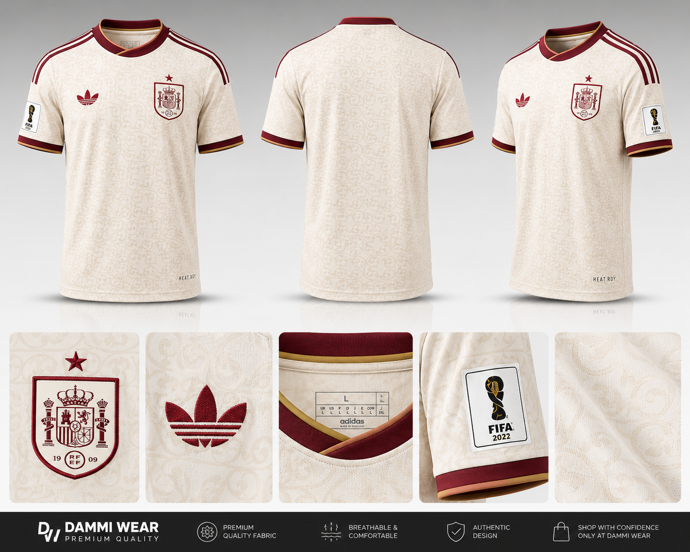 FIFA 2026 Spain Away Jersey – Premium Fan Edition Football Shirt